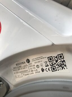 Pračka se sušičkou Hoover H3DS 485TAME/1-S - 6