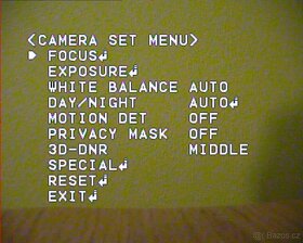 Interiérová bezpečnostní CCTV kamera LG XDI LC703P-B - 6
