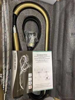 Luxusní kuchyňská baterie ve zlatém provedení - 6