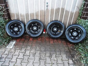 Komplet Zimní Sada Continental +Poklice205/60/16 ET 46 5X112 - 6