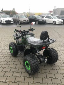 Dětská čtyřkolka Piranha Veyron 125cc 1G8 - zelený maskáč - 6