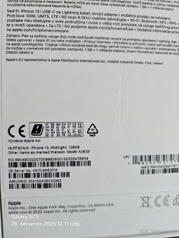 APPLE IPHONE 13 128GB TOP STAV. 7990kč - 6