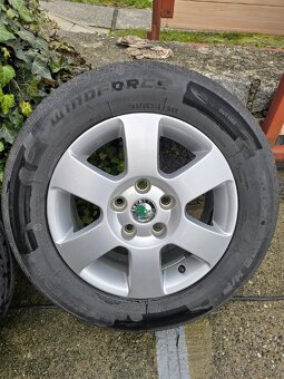 Alu kola R15 škoda 5x112 - 6