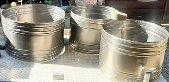 Vyvýšený záhon nerez kulatý - 6