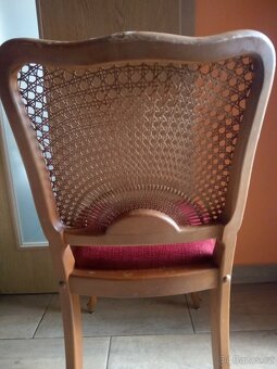 Starožitná židle Chipendale - 6