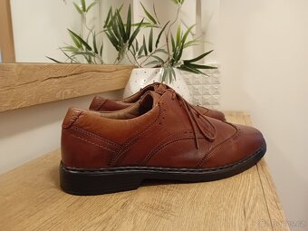 Josef Seibel pánské polobotky vel. 45/46 kožené - 6