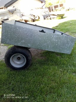 Přívěs za zahradní traktůrek - 6
