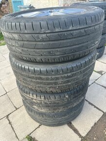 Alu kola 5x100r16 dezent+gumy letní 205/55r16 hankook - 6