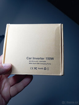 Měnič napětí Car Inverter 150W - peak 300W DC - 6
