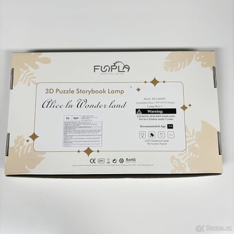 Alenka v říši divů 3D puzzle Noční světlo - 6