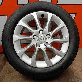 ALU kola Audi A3, Octavia 3 +letní pneu 205/55 R16 - 6