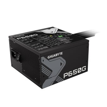 GIGABYTE zdroj P650G, 650W, 80Plus GOLD, 120 mm - nový záruk - 6