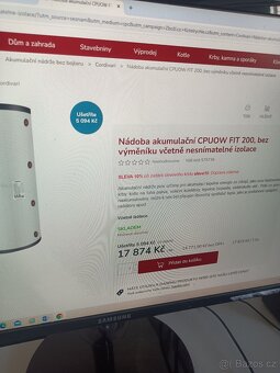 Akumulační nádoba, nepřímotopný ohřívač vody - 6