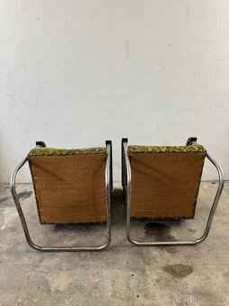 2x funkcionalistické křeslo Thonet B 36 P - 6