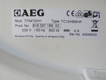 SUŠIČKA PRÁDLA S TEP. ČERPADLEM - AEG - 7kg - A++ - 6