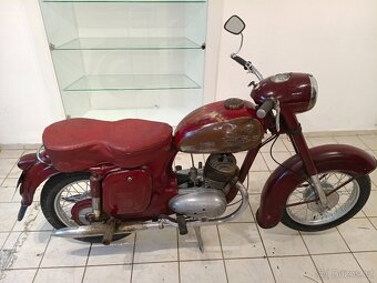 Jawa ČZ 125/355 kývačka s TP, TK - 6