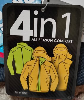 Silničářská pracovní bunda 4v1 - zimní, silně reflexní - 6