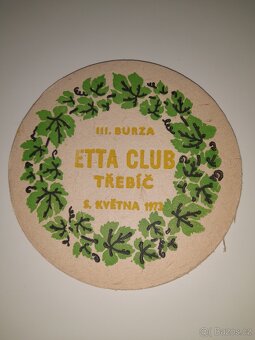 PIVNÍ TÁCKY 90 LET PIVA TŘEBÍČ 1882-1972 - 6