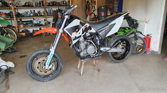 Motardová kola KTM EXC + Brzdový adaptér - 6