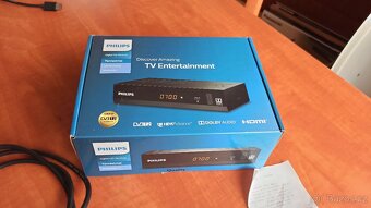 Prodám DVB-T2 Set-Top Box PHILIPS DTR3502B - 6