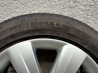 Alu kola originál Audi, 7J x r17, 5x112, ET 34, Letní pneu - 6