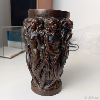 Vazy inspirovane Lalique - Bacchantes - 6