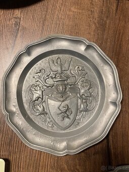 Staré Německé ozdobné talíře a vázičky - 6