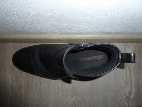 Pánské kožené černé kotníkové boty zn. Conhpol, vel. 44 - 6