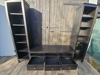 IKEA HEMNES obývací stěna - černohnědá - 6