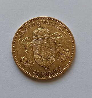 Zlaté 20koruny RU 1892,95,96,97 KB František Josef I - 6