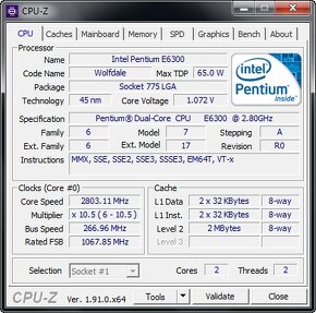 Procesory Core 2 Duo, Dual - Core, ... pro LGA 775 - 6