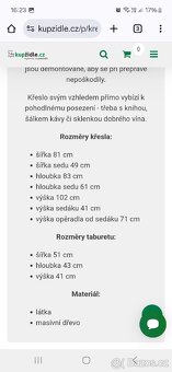 Luxusní potah na křeslo ušák - 6