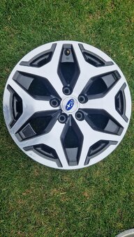 Prodám sadu originálních alu disků - kol Subaru J17 x 7J - 6