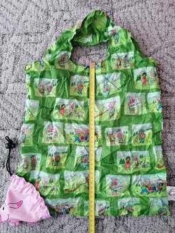 Skládací nákupní taška - prasátko, jahoda, citron - 6