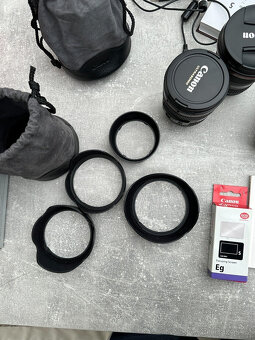 Sada Canon EOS 5D Mark II se 3 objektivy, dobrý až velmi dob - 6