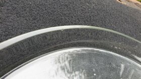 Stará broušená mísa, talíř. - 6