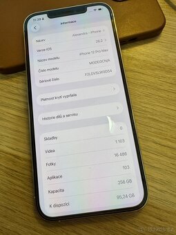 iPhone 12 Pro Max 256GB bila white - 6