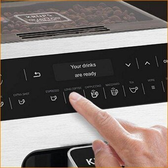 Espresso Krups Evidence EA890110 bílý - 6