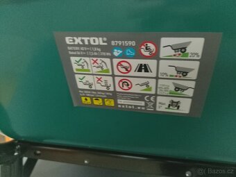 EXTOL- korba na kolečka,nohy,rukojet. NEPOUŽITÁ - 6