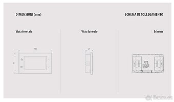 Wi-Fi Digitální programovatelný termostat VEMER TUO - 6