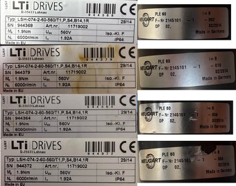 Servomotory s převodovkou a s řízením LTi DRIVES - 6