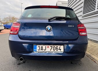 BMW 116i 100kW automat výjimečný stav nájezd pouze 12tis. CZ - 6