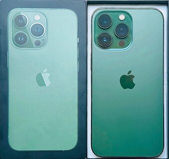 iPhone 13 Pro Alpine Green BATERIE 100% TOP - 6