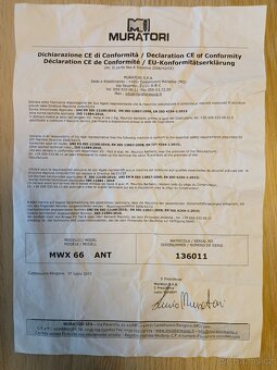 ZAKLADAČ TRÁVNÍKŮ MURATORI MWX66 - 6