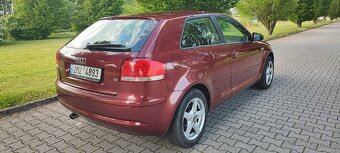 Audi A3 8P , 1.6 , 75kW , BGU , 2005 ,vínová metal - 6