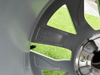 Alu kola 5x112 r17 s letním pneu (o417) - 6