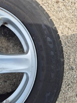 Alu kola Octavia 1 original,5x100R15,pneu Good Year 4x - 6