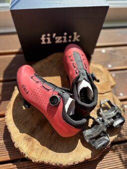 Dámské Tretry Fizik Vento + nášlapy Shimano R550 (2x jeté) - 6