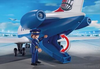 Playmobil 5395+ 4761+ 4315 Velké letadlo s příslušenstvím - 6