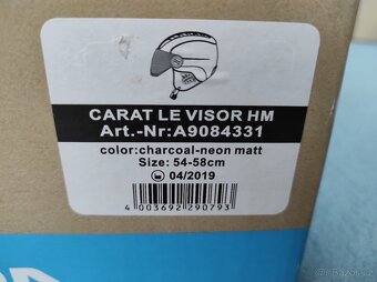 Lyžařská helma s vizorem, Alpina Carat le VISOR HM, 54-58 cm - 6